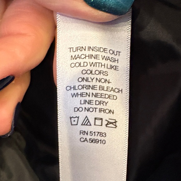 Maurices Jet Black Faux Leather Bomber Jacket - Picture 10 of 10